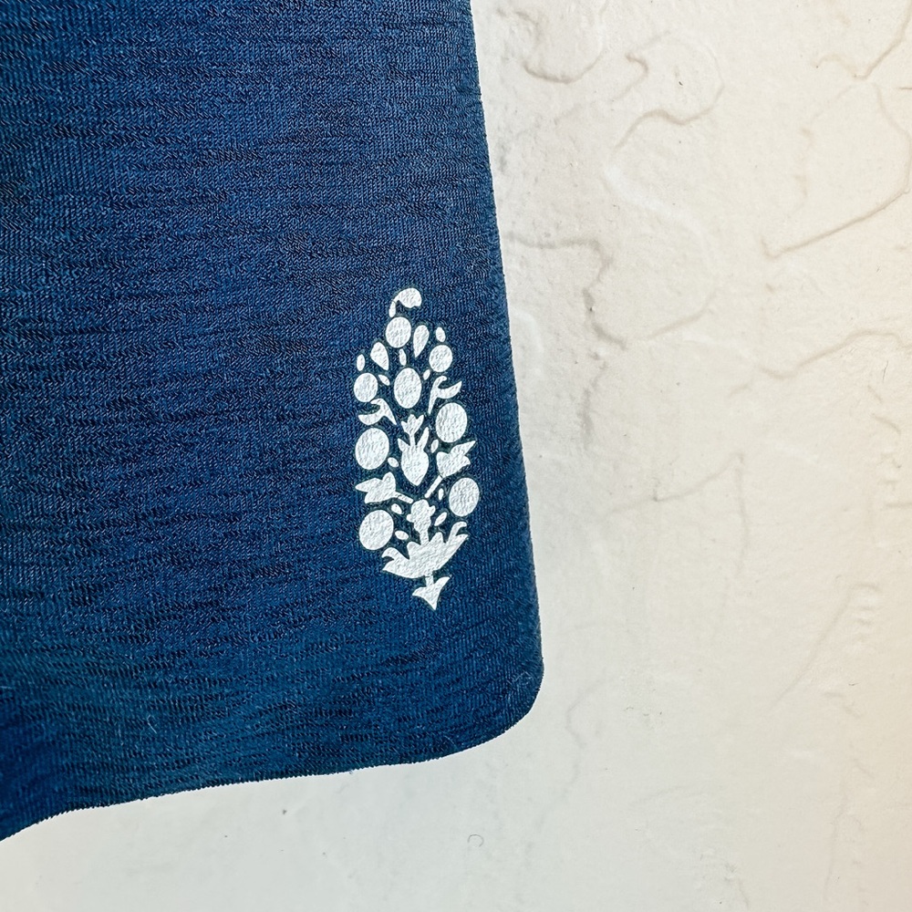 FREE PEOPLE Movement Tempo UV Protection Long Sleeve Top Navy Blue - Small - Picture 9 of 13